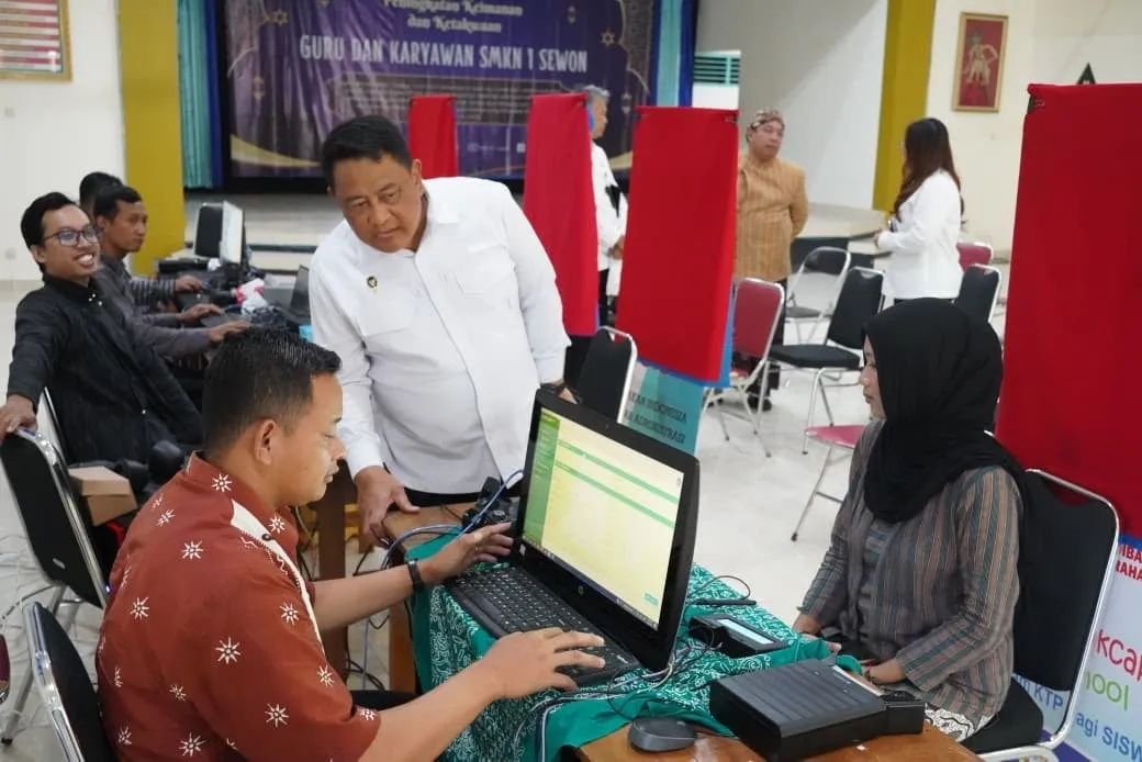 Kemenko Polkam Dorong Percepatan Pendataan KTP di Bantul