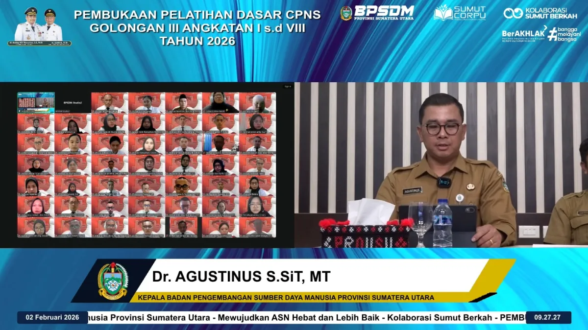 Pelatihan Dasar CPNS 2026: Mendorong Kreativitas dan Inovasi Pelayanan Publik di Sumut