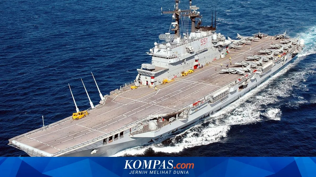 Indonesia akan Menjadi Negara Kelima di Asia yang Memiliki Kapal Induk melalui Hibah dari Italia