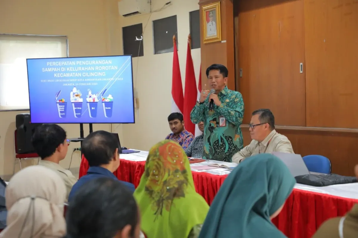 Sudin LH Jakarta Utara Ajak Warga Rorotan Kelola Sampah Secara Mandiri