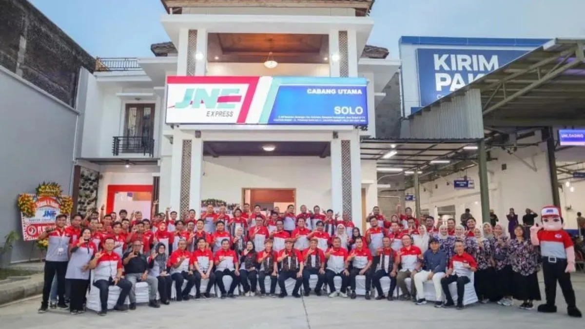 JNE Resmikan Kantor Cabang Utama di Solo untuk Tingkatkan Layanan Logistik