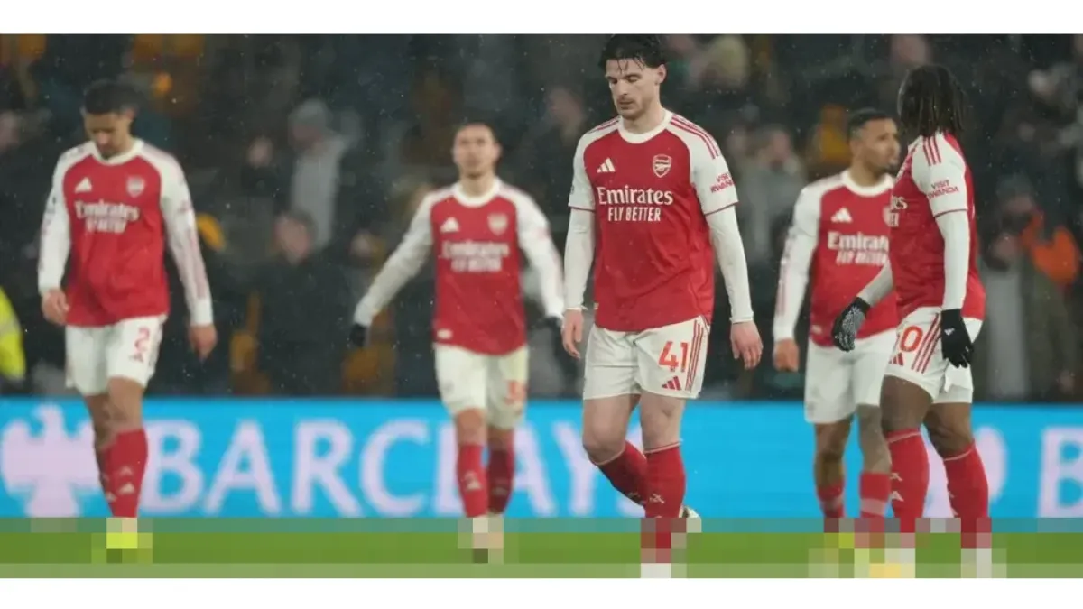Arsenal Kehilangan Poin Setelah Imbang 2-2 Melawan Wolves di Molineux