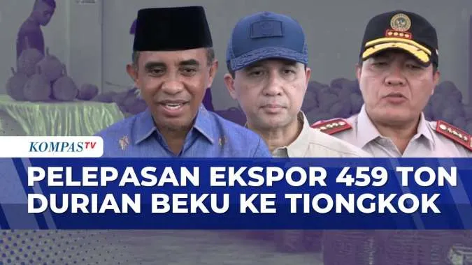Ekspor Durian Beku dari Palu ke Tiongkok Mencapai 459 Ton