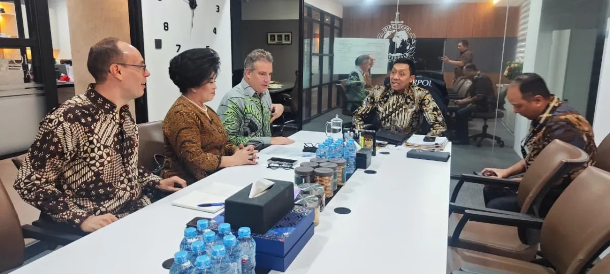 Kunjungan Kerja Tim Divhubinter Polri ke Polres Merauke