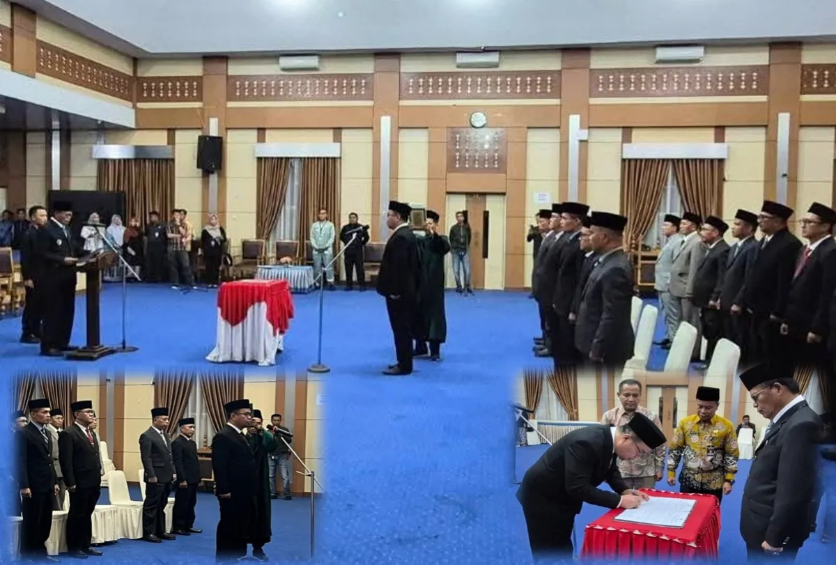Pelantikan Pejabat Eselon II dan III Pemkot Sungai Penuh Resmi Dilaksanakan
