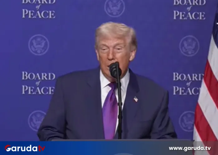Trump Umumkan Dana Bantuan Rp110 Triliun untuk Gaza, Apresiasi Indonesia Kirim Pasukan