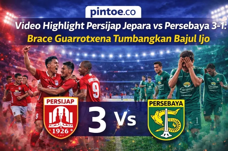 Persijap Jepara Kalahkan Persebaya 3-1, Guarrotxena Cetak Dua Gol