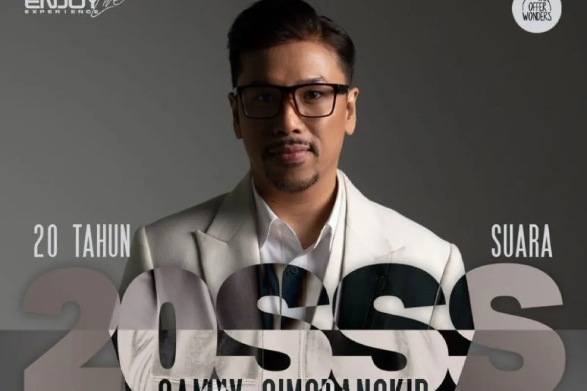 Sammy Simorangkir Rayakan 20 Tahun Berkarya Lewat Konser 20SSS