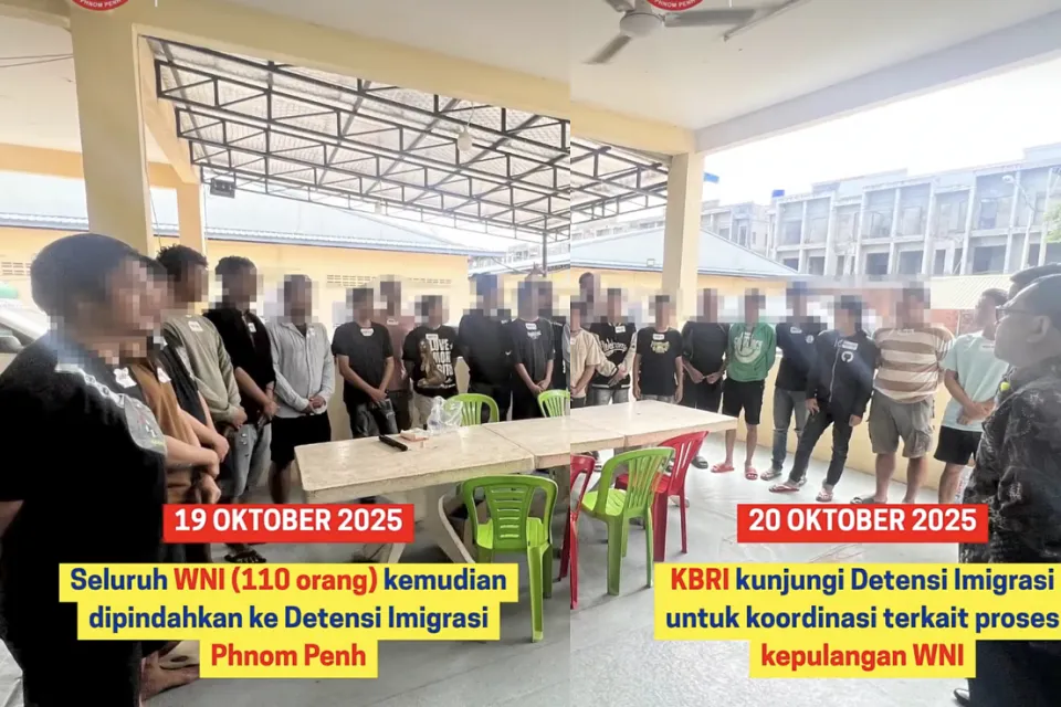 Ratusan WNI Berhasil Melarikan Diri dari Pusat Penipuan Online di Kamboja dan Myanmar