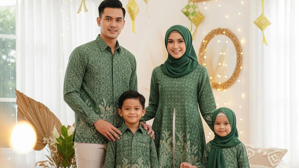 Tren Busana Lebaran 2026 untuk Keluarga Muda: Stylish dan Serasi
