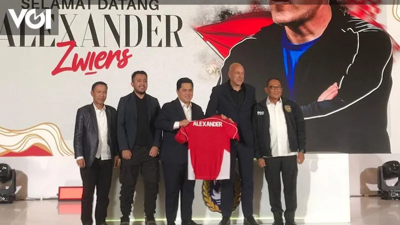Alexander Zwiers Resmi Menjabat sebagai Direktur Teknik PSSI dengan Koneksi Khusus ke Indonesia