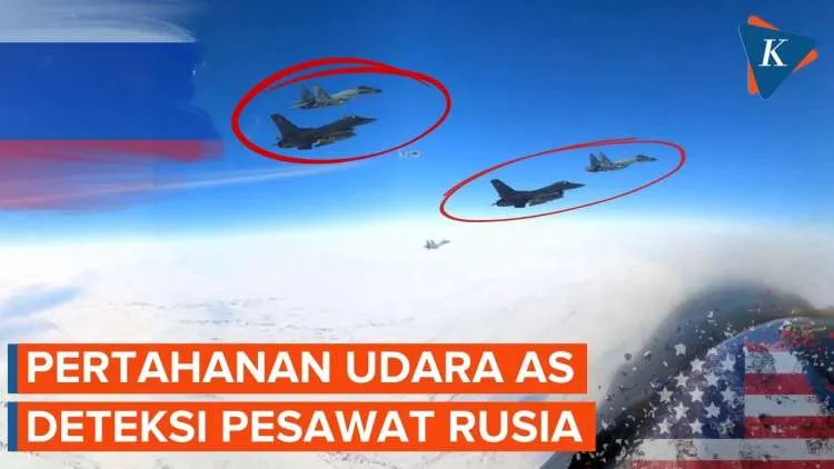 NORAD Awasi Lima Jet Tempur Rusia di Zona Pertahanan Alaska