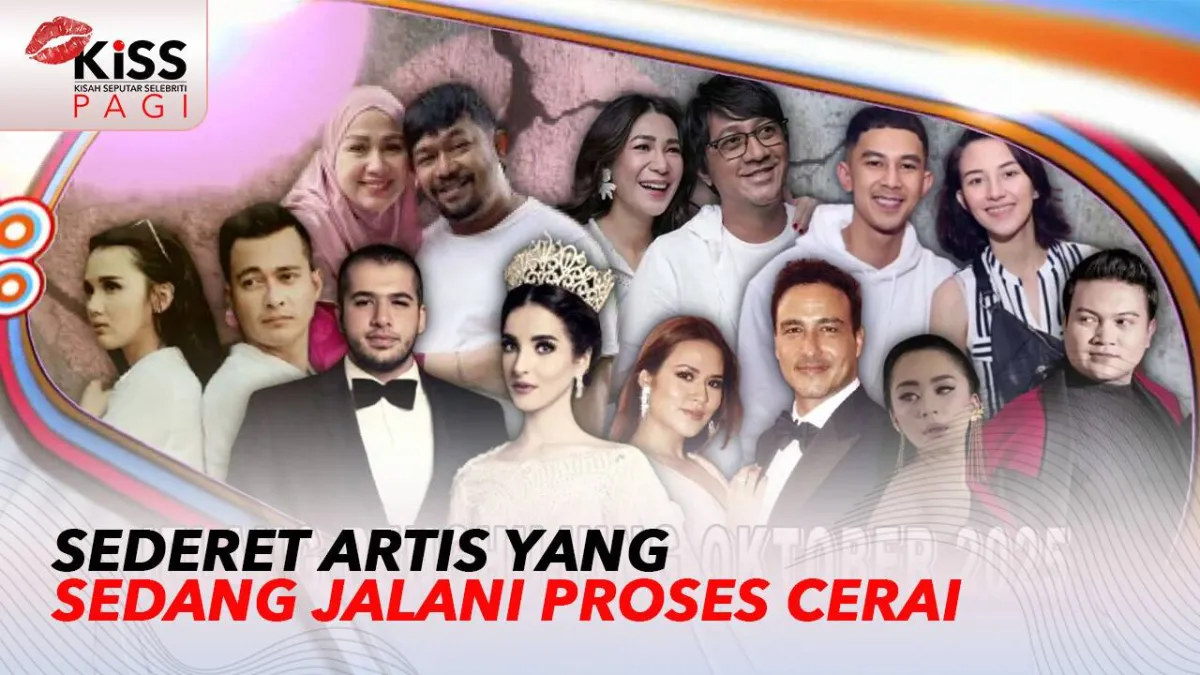 Tujuh Selebritas Indonesia Masuki Proses Perceraian Menjelang Akhir Oktober 2025