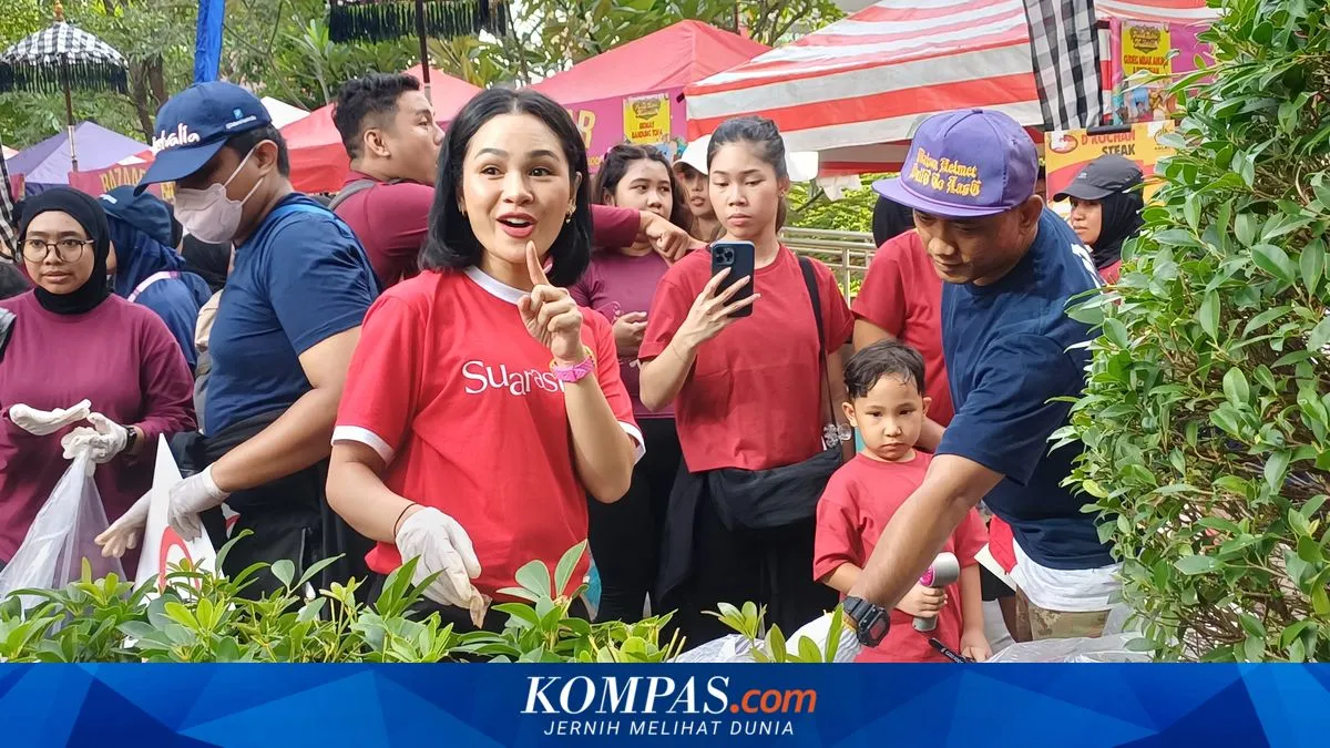 Andien Tinggalkan Botol Plastik Demi Lingkungan dan Konser Ramah Lingkungan