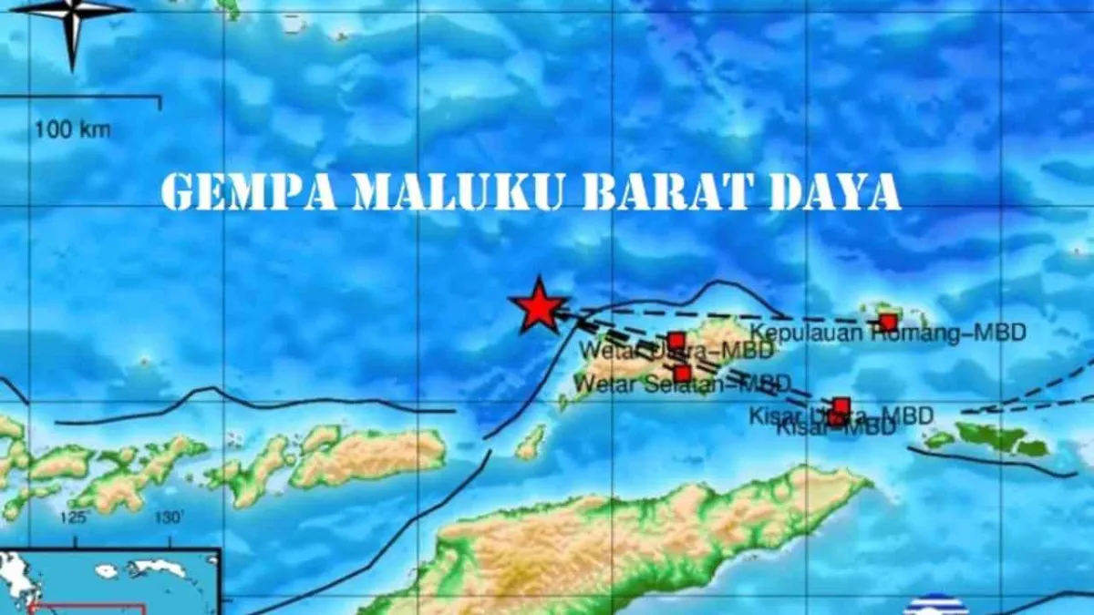 Gempa 3.8 Magnitudo Guncang Maluku Barat Daya, Tidak Berpotensi Tsunami