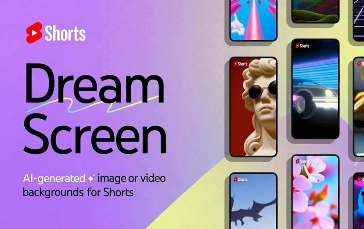 YouTube Luncurkan Fitur 'Dream Screen' untuk Mengubah Teks Menjadi Latar Belakang Video