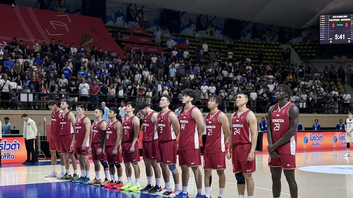 Timnas Basket Indonesia Menangis Usai Gagal ke Final SEA Games 2025