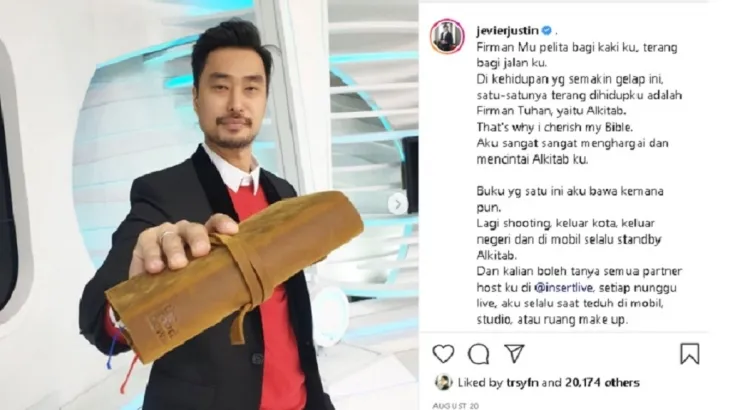 Enam Artis yang Aktif Bagikan Kutipan Alkitab dan Kebaikan Tuhan di Media Sosial