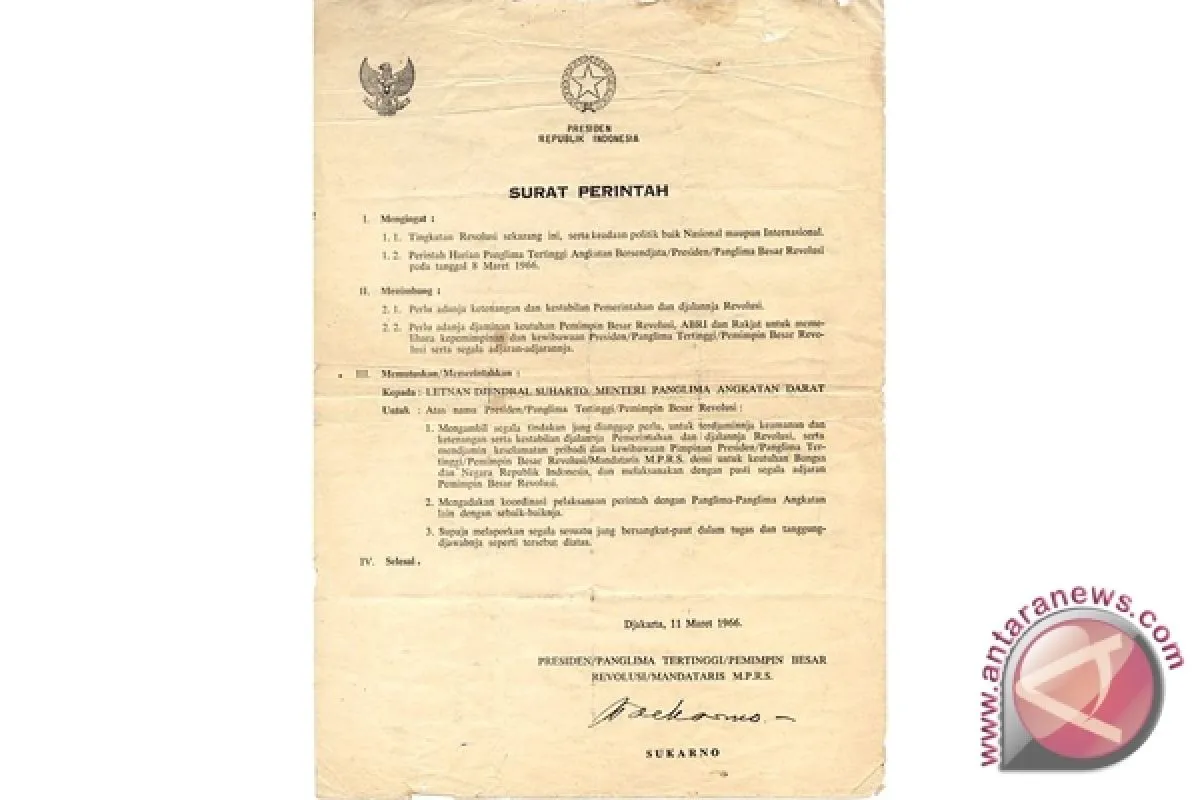Refleksi Sejarah Supersemar dan Waspada terhadap Bahaya Laten Komunisme