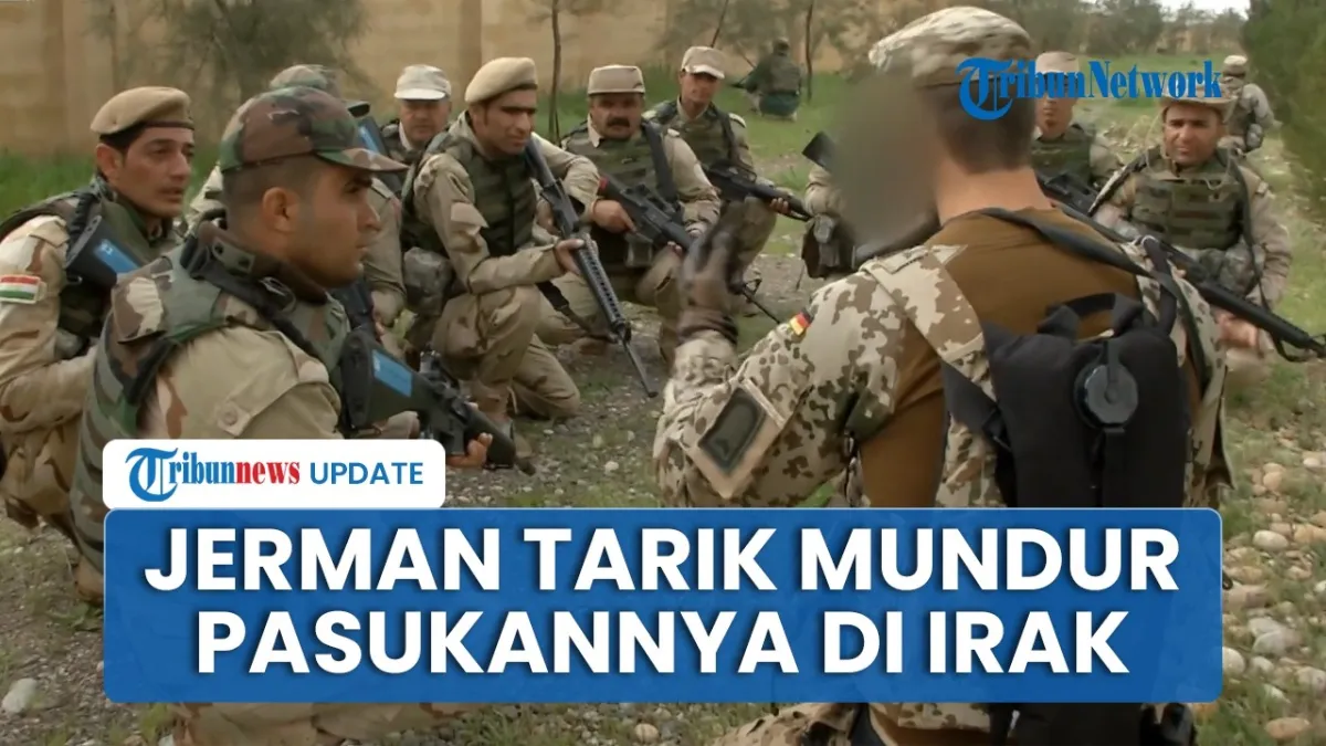 Jerman Tarik Pasukan dari Irak di Tengah Ketegangan AS-Iran