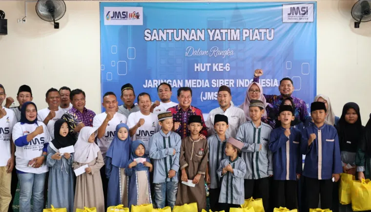 Bupati Tangerang Apresiasi Santunan Yatim oleh JMSI dalam Milad ke-6