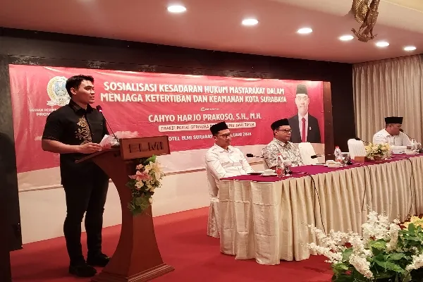Cahyo Harjo Ajak Warga Surabaya Tingkatkan Kesadaran Hukum dan Ketertiban