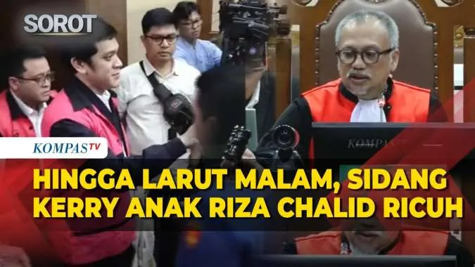 Sidang Vonis Kerry Riza Chalid Ricuh, Hakim Minta Tenang