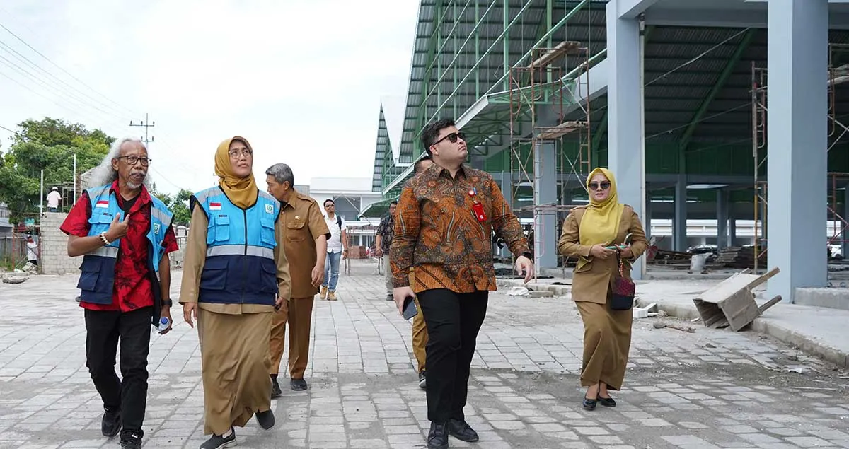 Progres Revitalisasi Pasar Ngadiluwih Kediri Dalam Pengawasan Ketat