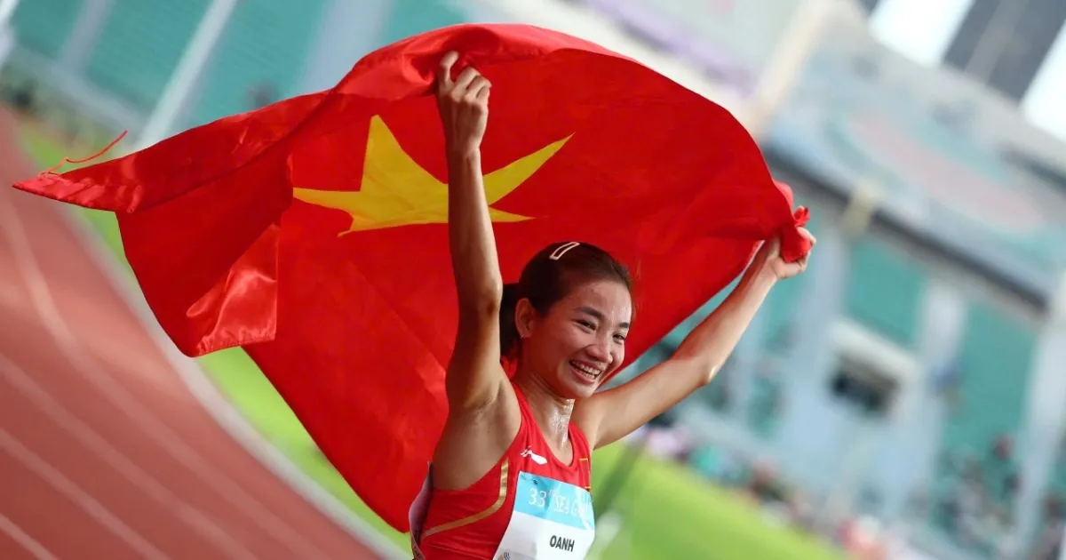 Nguyen Thi Oanh Raih Hat-Trick Emas dan Pecahkan Rekor SEA Games ke-33