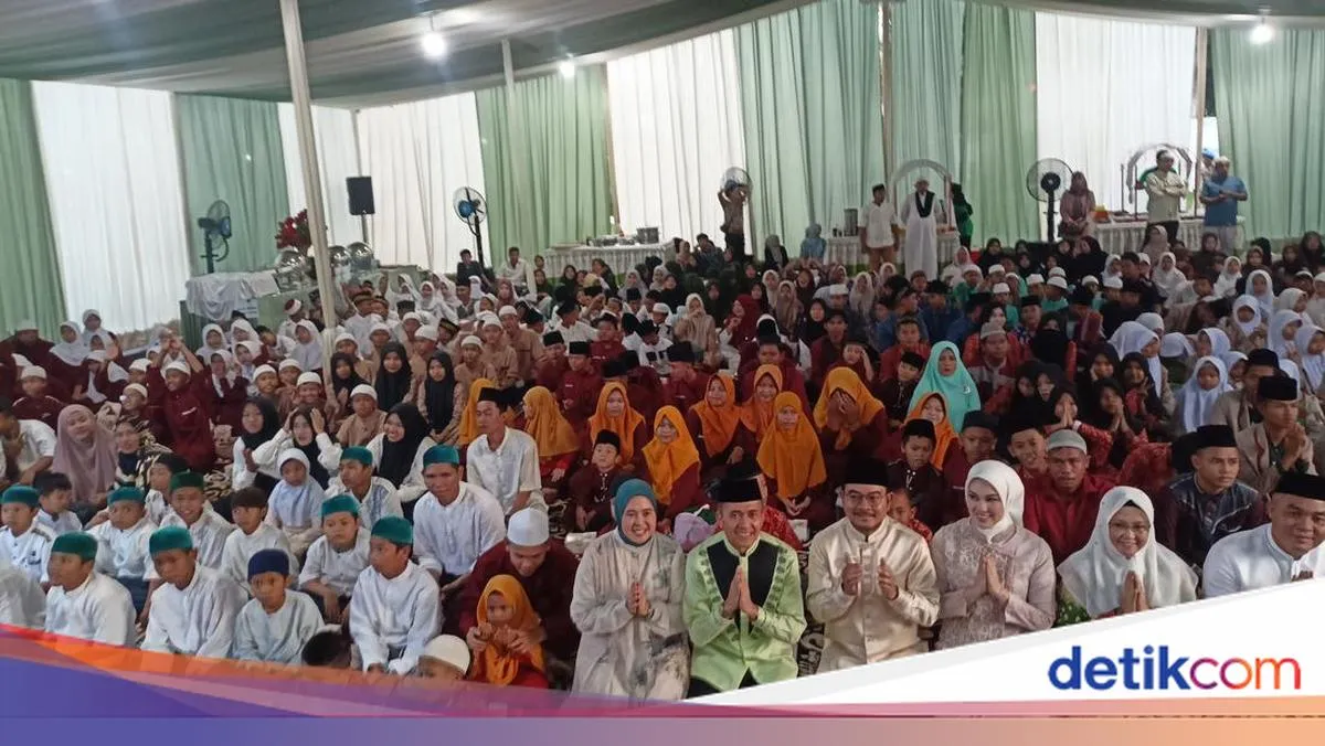 Wali Kota Palembang Rayakan Satu Tahun Kepemimpinan dengan Santuni 500 Anak Yatim