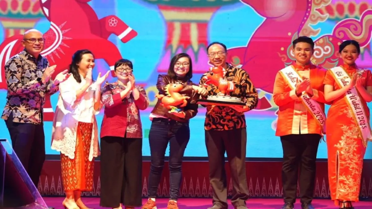 Pertukaran Maskot Kuda Api Perkuat Diplomasi Indonesia-Tiongkok di Imlek 2577