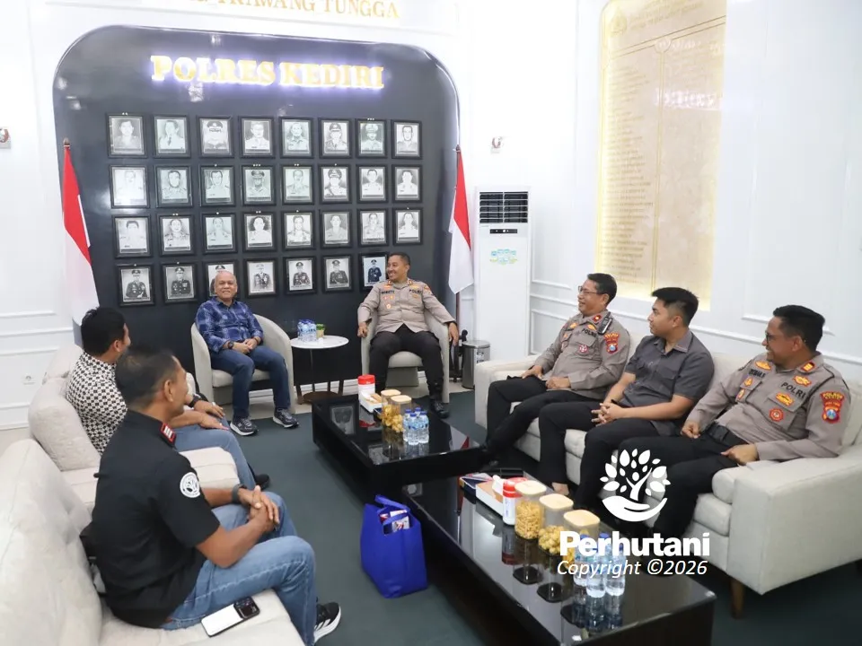 Perhutani dan Polres Kediri Sinergi Jaga Keamanan Hutan