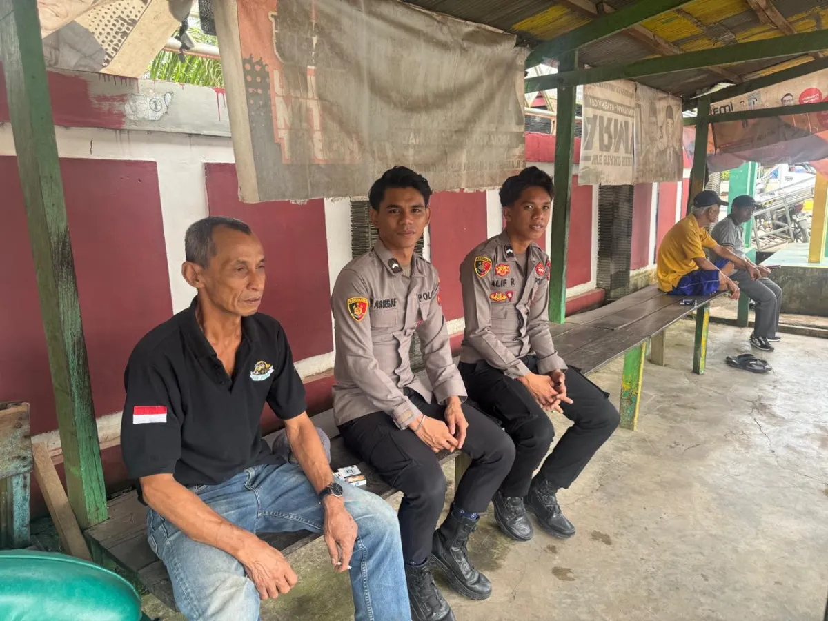 Polsek Sangatta Utara Gelar Patroli Dialogis Pagi untuk Keamanan Lingkungan