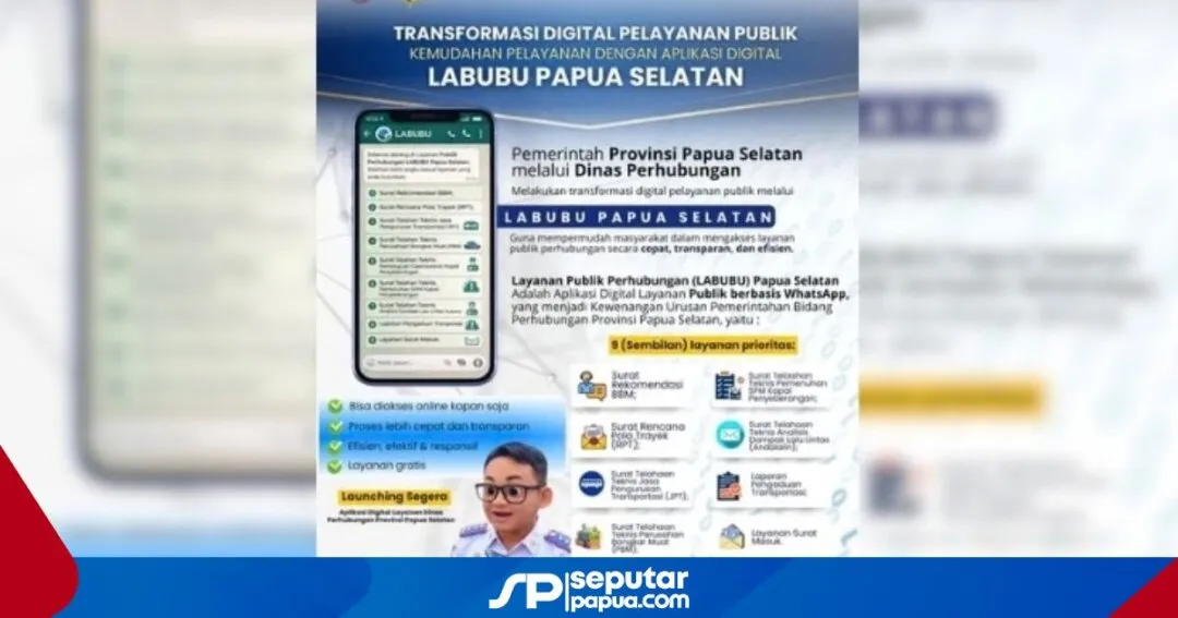 LABUBU: Layanan Perhubungan Digital Papua Selatan Kini Lewat WhatsApp