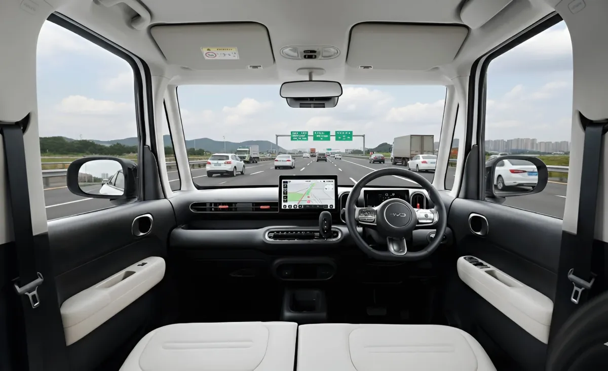 Interior BYD Racco 2026: Kei Car Listrik dengan Fitur Modern