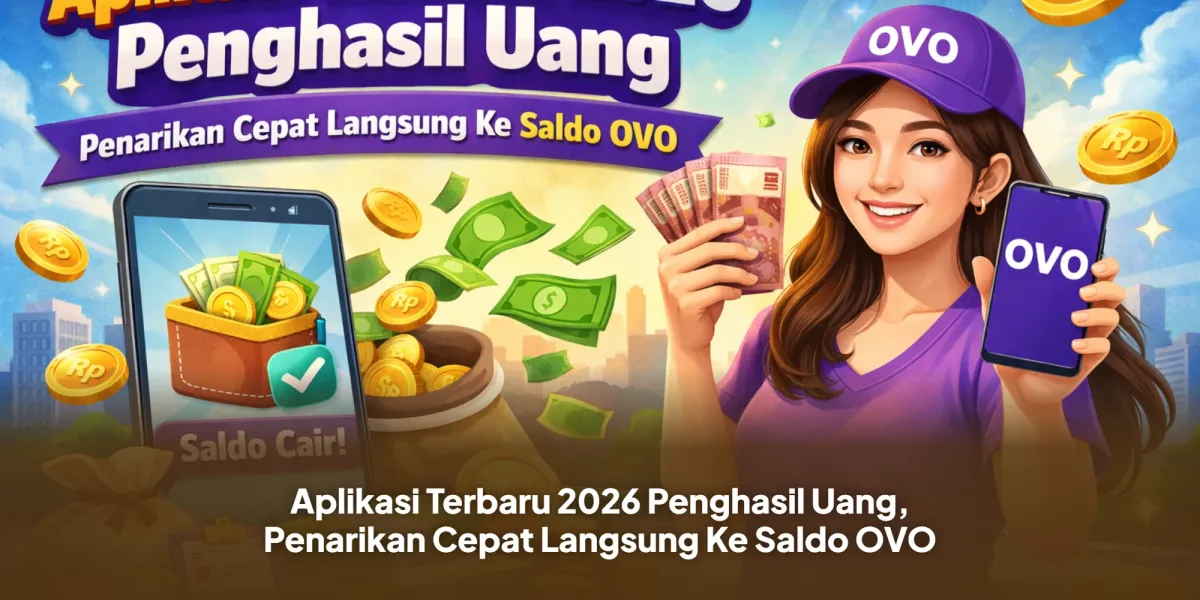 Aplikasi Penghasil Uang 2026 dengan Penarikan Cepat ke OVO