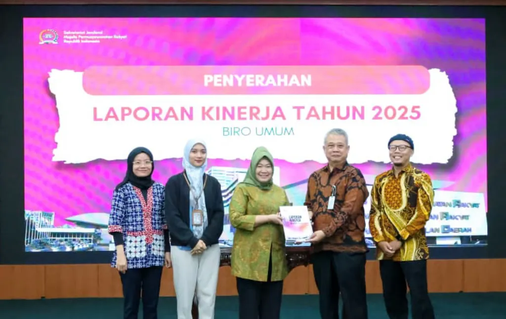 Setjen MPR RI Serahkan Laporan Kinerja 2025 untuk Transparansi Birokrasi