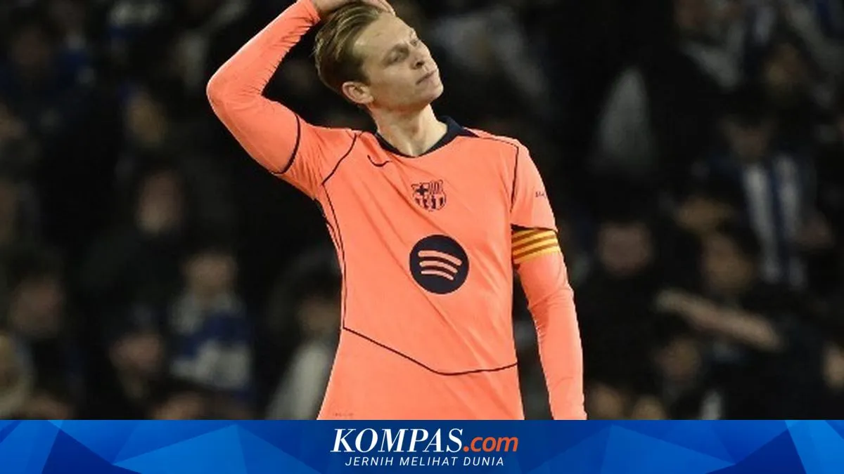 Frenkie de Jong Cedera, Barcelona Kehilangan Kapten Jelang Pertandingan Penting
