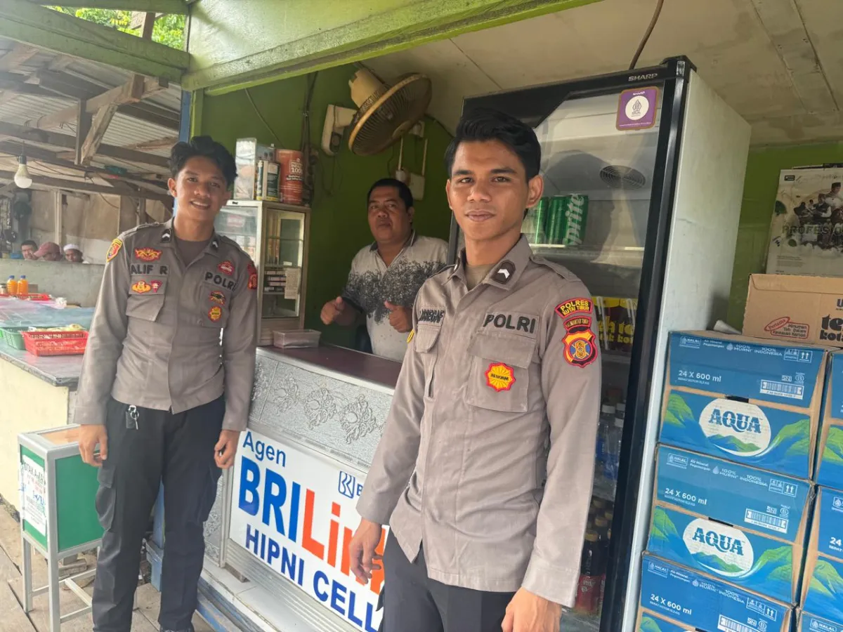 Patroli Pagi Polsek Sangatta Utara Tingkatkan Keamanan Lingkungan