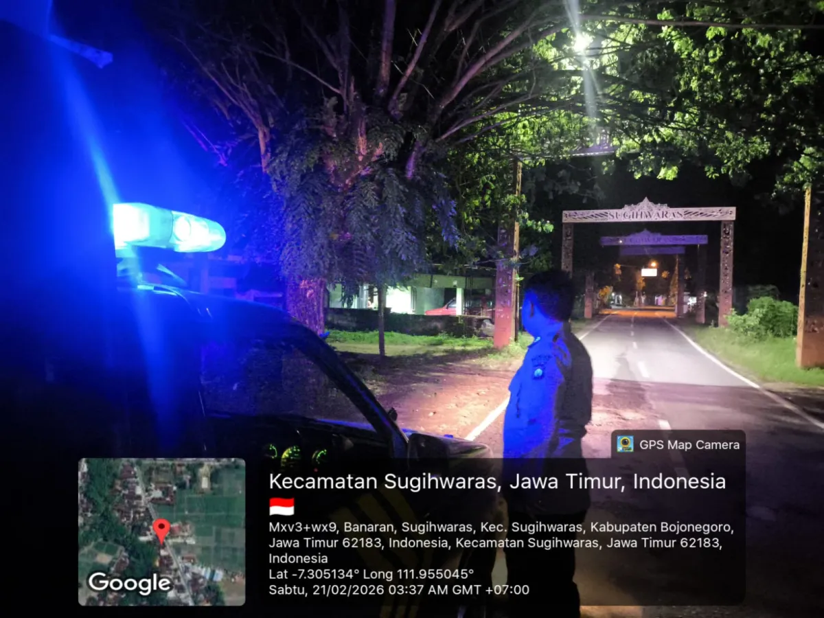 Patroli Sahur dan Subuh Polsek Sugihwaras Tingkatkan Keamanan Masyarakat