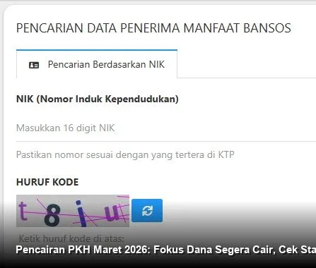 Pencairan PKH Maret 2026 Dimulai, Cek Status Bantuan Anda Sekarang!
