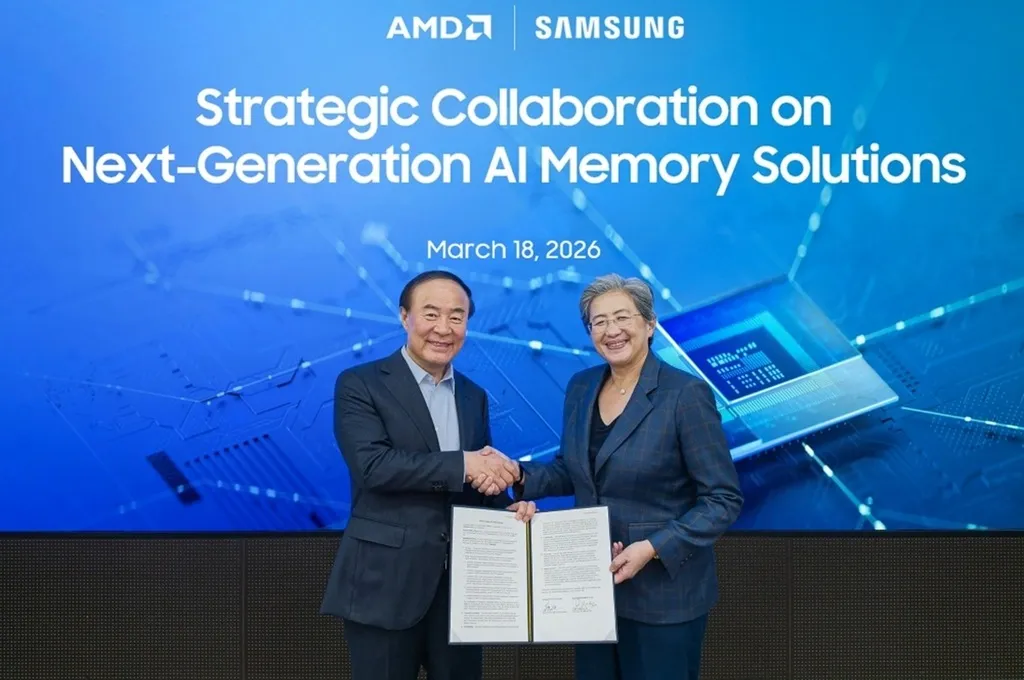 AMD Jalin Kerja Sama dengan Samsung untuk Pasokan HBM4 dalam Pengembangan AI