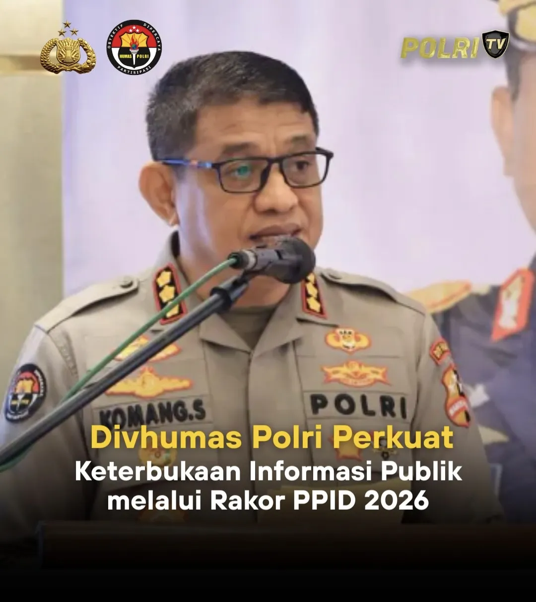 Polri Gelar Rakor PPID 2026 untuk Tingkatkan Keterbukaan Informasi Publik