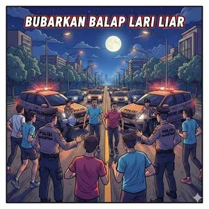Polsek Maospati Tegur Balap Orang Viral, Ajak Warga Isi Ramadhan dengan Positif