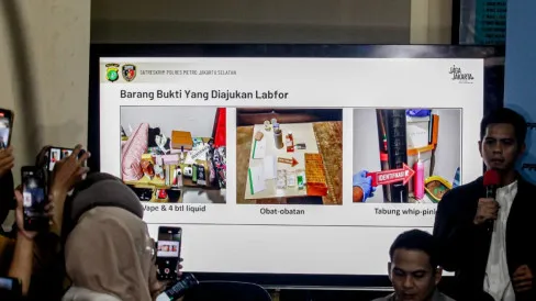 Polisi Tegaskan Belum Ada Aturan Hukum Terkait Whip Pink di Rumah Reza Arap
