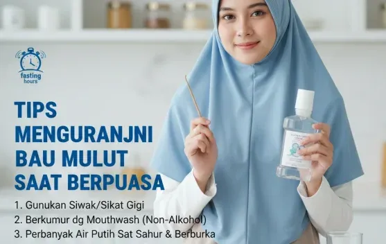 Tips Tetap Segar dan Bebas Bau Mulut saat Berpuasa