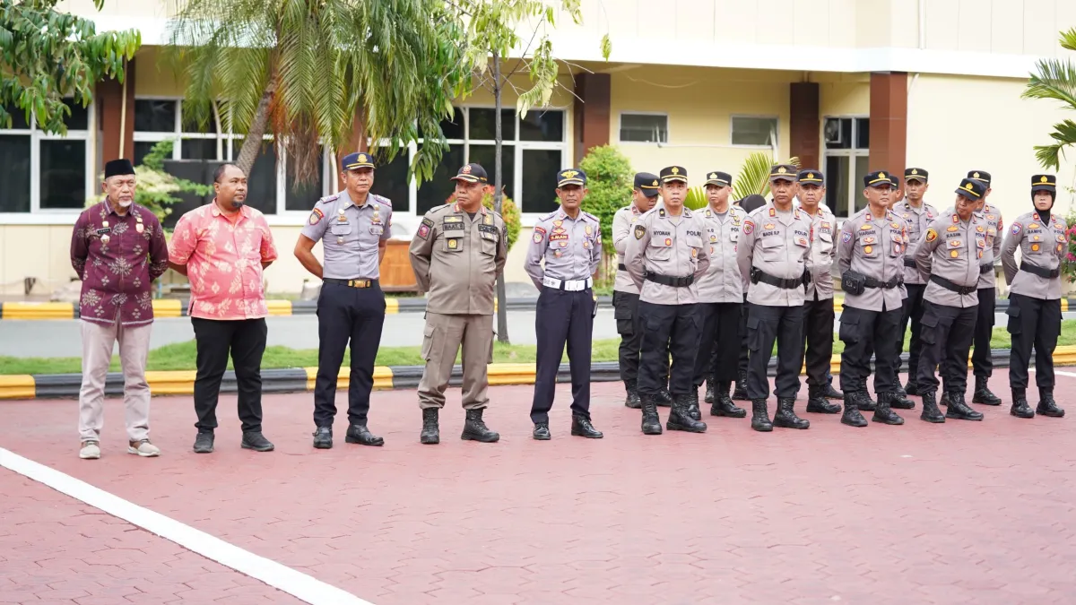 Apel Siaga Polresta Palu: Kesiapan Jaga Keamanan Selama Ramadan