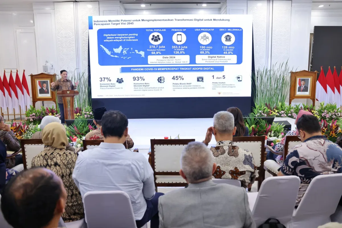 Peluncuran Rencana Induk Digitalisasi Pemerintah 2025-2045