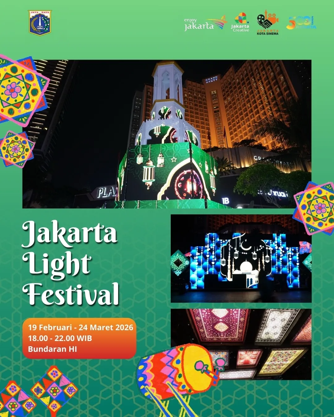 Ragam Acara Menarik di Jakarta Menyambut Ramadan Akhir Pekan Ini