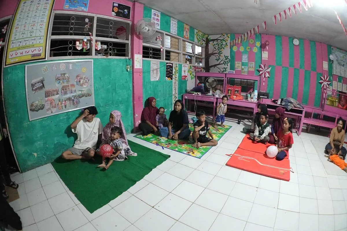 Jumlah Pengungsi Banjir di Makassar Meningkat Menjadi 1.157 Jiwa